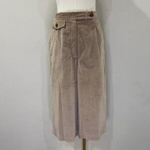 ✨Vintage Evan Picone Vintage Corduroy Pedal Pusher Pants | Beige | Made in USA